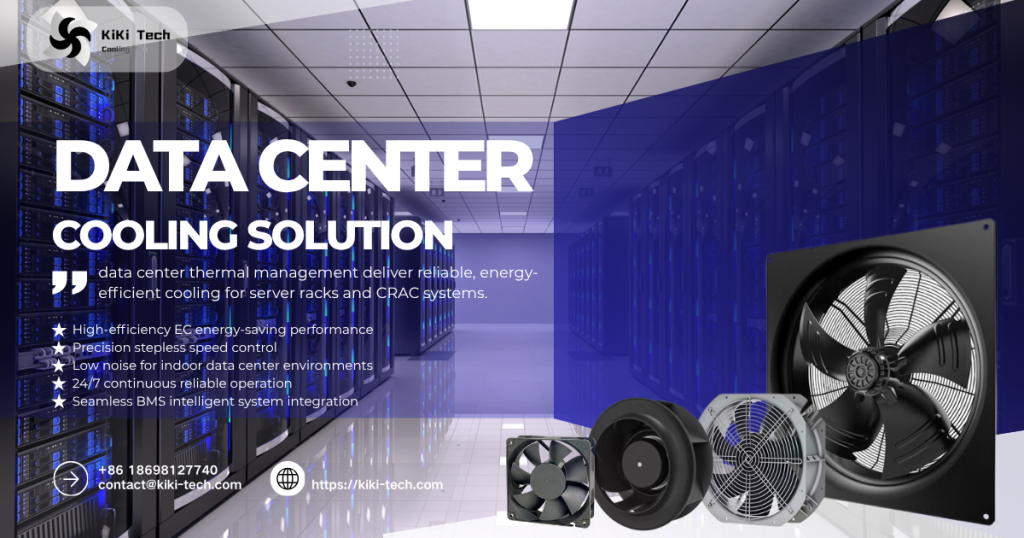 Data Center Thermal Management & High-Performance Cooling Fan Solutions